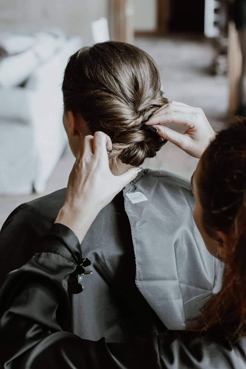 coiffure de mariée