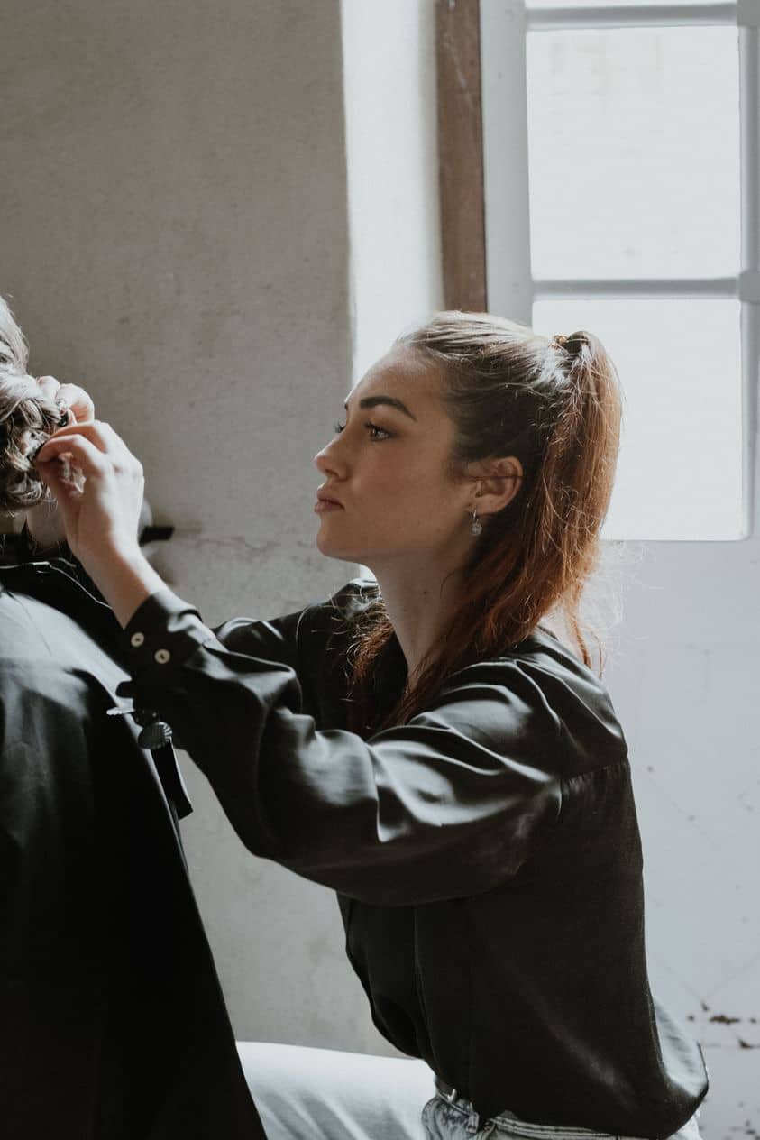 coiffure de mariée